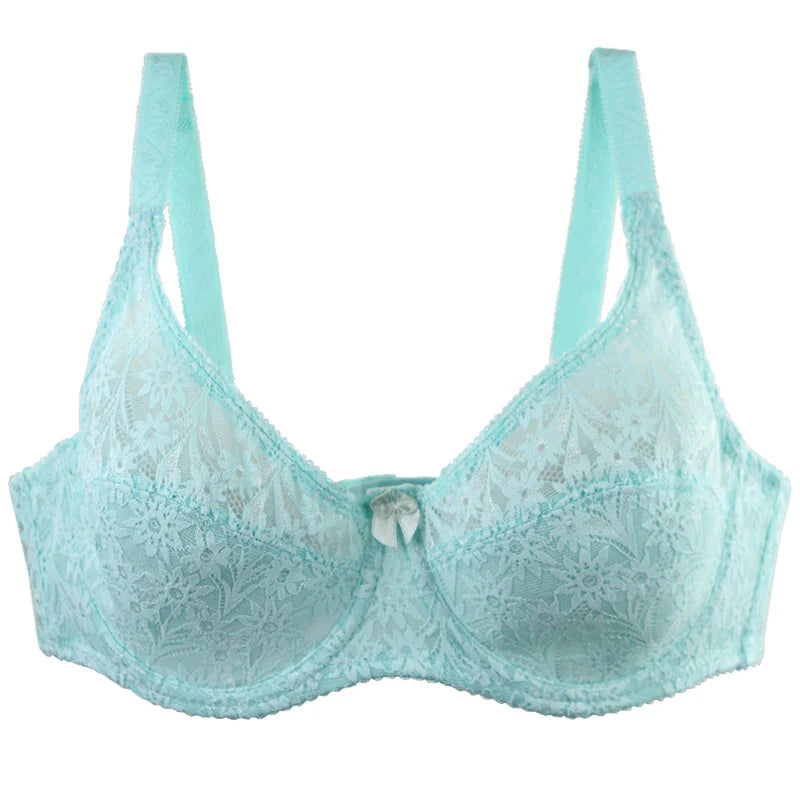 2024 New Lace Bras Ultra ThinThick Underwear Plus Size 34/75 36/80 38/85 40/90 42/85 44/100 46/105 CDE Cup ﻿Lingerie