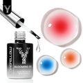 YOKEFELLOW Blooming Gel 16ml Clear Watercolor Gel Polish for Spreading Effect Marble Soak off Uv LED Gel Varnish Nail Art DIY