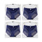 4pcs Sexy Lace Panties Women's Underpants Large Size Mid-Rise Waist Briefs Breathable Lift buttocks Female Underwear