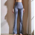 Matching Basic Women's Sweatpant Casual Lady's Sportswear New In Female Flare Pants Drawstring Wide Leg Pant Boot Cut Trousers