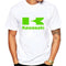 Kawasaki Logo Motorcycle Men Summer T-shirt 100% Cotton Women Tee Shirts 2024 New Fashion Short Sleeve Sport Male Clothing Tops