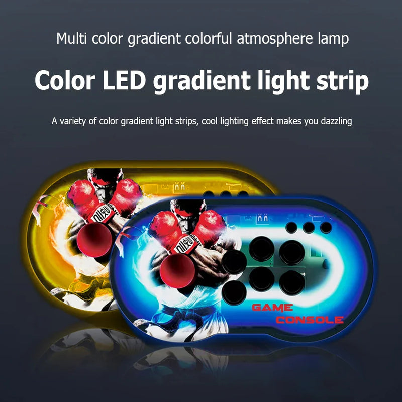 MT6 4K HD Video Arcade Game Console 3D Dual Controller Joystick 10000+ Games HDMI-compatible Game Player for PS1 Accessories
