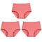 3Pcs Women's Cotton High Waist Panties Underwear Female Large Intimate Lingerie Briefs Woman Underpants Panty Panti New 2025