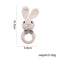 1PC Wooden Baby Rattles Toy Rotating Animal Shaped Matching Blocks Toy Baby Exercise Coordination Puzzle Montessori Toy Kid Gift