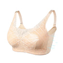 LERVANLA 2566 Strong Breathability Mastectomy Bra Women with Pocket Breast Form Pads Included Adjustable Cotton Comfort  Large