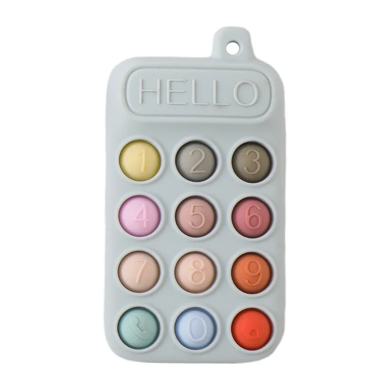 1Pcs Food Grade Baby Silicone Teether Toy Cartoon Car Nursing Teething Ring BPA Free Newborn Health Molar Chewing Accessorie Toy