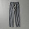 Plus Size 8XL 9XL Pants Men's Solid Cotton Linen Loose Casual Trouser Fashion Drawstring Straight Joggers Vintage Sweatpants Men