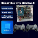 LZAKMR 1037u 4G RAM Retro Super Console U7 500G HDD over 70000+ Classic Games for Wii PS2 SS DC PSP GameCube Plug and Play on TV