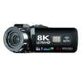 Full HD 8k Professional Video Camera 48MP WiFi Camcorder Digital 16X Zoom Streaming Auto Focus Cam