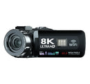 Full HD 8k Professional Video Camera 48MP WiFi Camcorder Digital 16X Zoom Streaming Auto Focus Cam