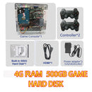 LZAKMR 1037u 4G RAM Retro Super Console U7 500G HDD over 70000+ Classic Games for Wii PS2 SS DC PSP GameCube Plug and Play on TV