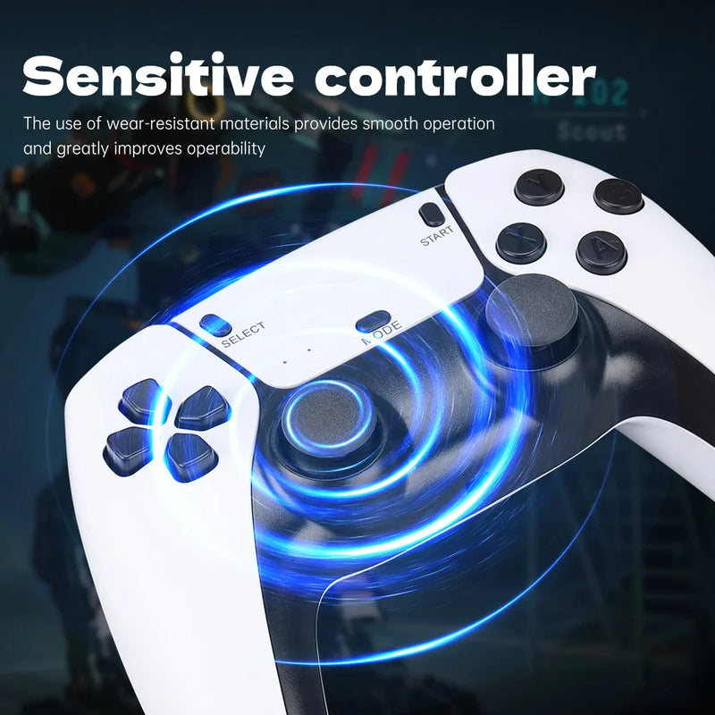 M15 4K TV Game Stick Video Game Console Built-in 30000 Games Retro Handheld Game Player M8 Pro For GBA/MAME/SFC/Arcade Game