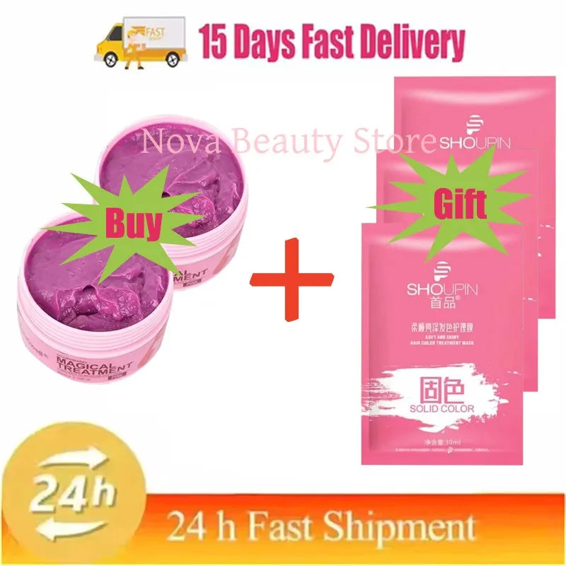 Magical Keratin Hair Mask 5 Seconds Repair Damaged Frizzy Hair Soft Smooth Shiny Nutrition Deep Moisturize Nourishing Hair Care