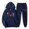 New Spring and Autumn Men's Sets Hoodies+Pants Sport Suit Casual Sweatshirts Tracksuit Running Sets Male Sportswear 2 Pieces