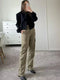 Women Fashion With Pockets Bomber Jacket Coats Vintage Long Sleeve Front Button Casual Female Outerwear Chic Tops