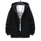 2023 US Size Zip Up Hoodies Autumn Hooded Sweatshirts Men's Hoodie Cardigan Solid Color Classic Jacket Men Coat Men Clothing