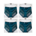 4pcs Sexy Lace Panties Women's Underpants Large Size Mid-Rise Waist Briefs Breathable Lift buttocks Female Underwear
