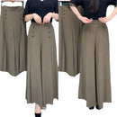 Elegant High-End Southeast Asian Cross-Border Thin Skirt Women's Loose-Fit Medium-Age Mother Bell Bottoms Anti-Wrinkle