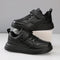 Waterproof Eva Outsole Children's White Sneakers Boys Small White Shoes School Campus Shoes Leather Surface Children's