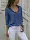 Casual Long Sleeve Solid Shirt Luxury Women's Blouses Elegant Korean Clothing Oversized Chiffon Tops Streetwear Loose Tunis