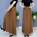 Elegant High-End Southeast Asian Cross-Border Thin Skirt Women's Loose-Fit Medium-Age Mother Bell Bottoms Anti-Wrinkle