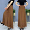 Elegant High-End Southeast Asian Cross-Border Thin Skirt Women's Loose-Fit Medium-Age Mother Bell Bottoms Anti-Wrinkle