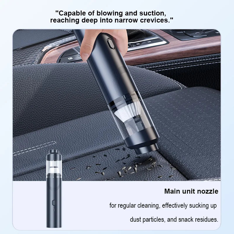 Youpin Xiaomi Vacuum Cleaner Powerful Wireless Car Mini Portable Handheld For Home Appliance Cleaning Machine Car Cleaner Tool