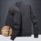 Men's Fashion Casual Warm Corduroy Outwear Men's Thick Cotton Jacket Coat Large Size New Autumn Winter Stand Collar Slim Jacket