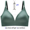 Latex Seamless Underwear Women No Steel Ring Lace Tube Top Gathered Sports Pure Color Bra Breastfeeding Anti-sagging Bra