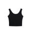Wholesale Women Solid Color Suspender Camisole Tank Top for Women's Short Yoga Sports Crop Top Sleeveless Slim Fit Tops