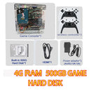 LZAKMR 1037u 4G RAM Retro Super Console U7 500G HDD over 70000+ Classic Games for Wii PS2 SS DC PSP GameCube Plug and Play on TV