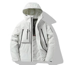 2024 New Winter Jacket Men Women Outdoor Ski Waterproof Graphene Warm Hooded Parka Male Street Casual Multi Pocket Padded Jacket