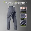 Mens Sweatsuits Set Running Suit with Phone Pocket Autumn Winter Quick-Drying Professional Run Fitness Training Clothing for Men