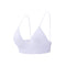 Nylon Fitness Yoga Top Deep V Sexy Triangle Cup Bralette Boneless Sports Bra Red Seamless Push Up Bra Women's Tube Top Crop Top