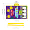 Baby Musical Piano Drum Play Mat 2 in 1 for Kids Toddlers Floor Keyboard Dance Mat with Sounds Baby Toy Music Blanket