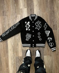 Y2K Autumn And Winter New American Fashion Double Zipper Solid Color Warm Oversize Down Jacket Men's Harajuku Couple Casual Coat