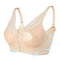 LERVANLA 2566 Strong Breathability Mastectomy Bra Women with Pocket Breast Form Pads Included Adjustable Cotton Comfort  Large