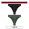 CINOON 2Pcs/Lot Women Sexy 5 Color Panties Low-waist Comfort Underwear G String Thong Breathable Lingerie Temptation Intimates