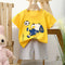 Spring Summer Baby Cotton Cartoon Clothes 2pcs Sets Baby Cotton Clothes T-shirts+Pants Set for Boys Girls Kids Sports Outwear