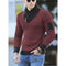 Sweater Turtleneck Men Winter Fashion Vintage Style Sweater Male Slim Fit Warm Pullovers Knitted Wool Sweaters Thick Top Men