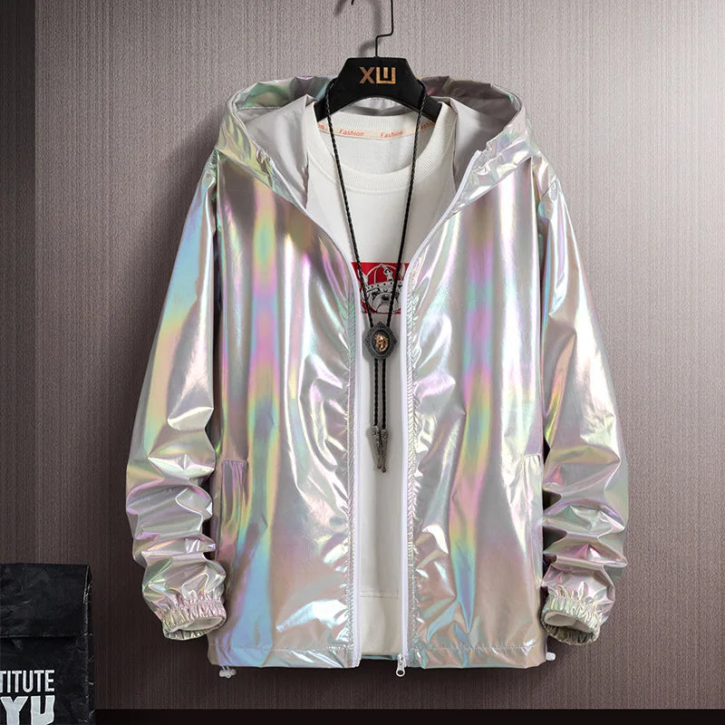 Women Summer Windbreaker Jacket Loose Size 7XL Jacket Female Thin Coat Casual Basic Hoodie Jacket Tops Girl Beachwear