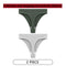 CINOON 2Pcs/Lot Women Sexy 5 Color Panties Low-waist Comfort Underwear G String Thong Breathable Lingerie Temptation Intimates
