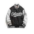 Hip Hop Women Leather Motorcycle Jacket American Pink Jacket Y2K Stitching High Quality Embroidered Windproof Jackets