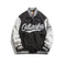 Hip Hop Women Leather Motorcycle Jacket American Pink Jacket Y2K Stitching High Quality Embroidered Windproof Jackets