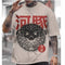 Japanese Style Men's Short-Sleeved T-Shirt Shirt Ukiyo-E Printed 3D T-Shirt Casual Tops Oversized Summer Men's Fashion Clothing