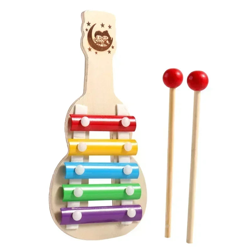 Infant Montessori Toys Wooden Xylophone Baby Music Instrument Toys Preschool Early Learning Toys for Baby 0 12 Months