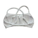 V Sculpt Bralette Seamless Padded Yoga Top Bra Stretchy Gym Crop Top with Adjustable Straps Light Support Workout Sports Bra