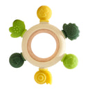 1PC Wooden Baby Rattles Toy Rotating Animal Shaped Matching Blocks Toy Baby Exercise Coordination Puzzle Montessori Toy Kid Gift