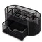 1pc Metal Multifunctional Pen Holder Office Supplies Creative Cool Crafts Desktop Hollow Storage Box