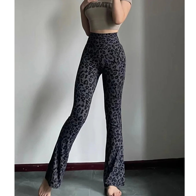 Matching Basic Women's Sweatpant Casual Lady's Sportswear New In Female Flare Pants Drawstring Wide Leg Pant Boot Cut Trousers